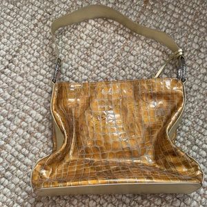 Brighton Mustard Yellow Shoulder Bag
